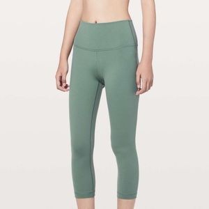 Lululemon Wunder Under Crop(Hi Rise) 21"